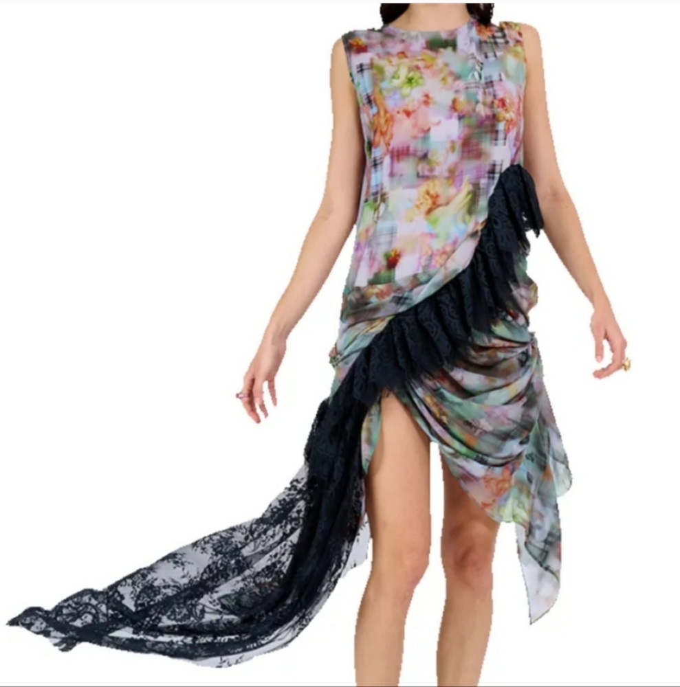 Collina Strada Garden Blur Fanny Dress XL - Picture 16 of 16